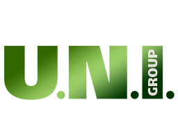 Логотип строительной компании UNI group